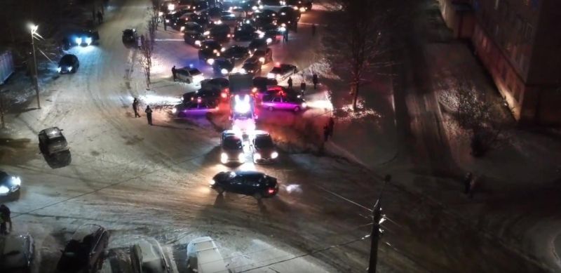 Новогодняя автоёлка. Вязьма