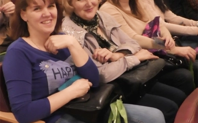 Поздравление женщин с 8 марта в ДК Центральный