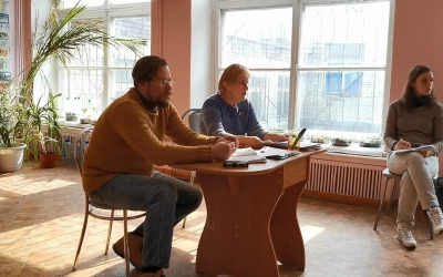 Работа волонтёров в коронавирус