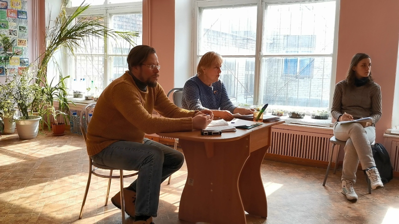 Работа волонтёров в коронавирус