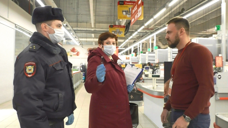 Разъяснительный рейд по торговым точкам вместе с роспотребнадзором