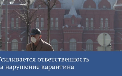 Ужесточение ответственности за нарушение санитарно-эпидемиологических требований.