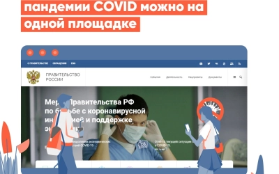 Информирование о мерах поддержки в период пандемии