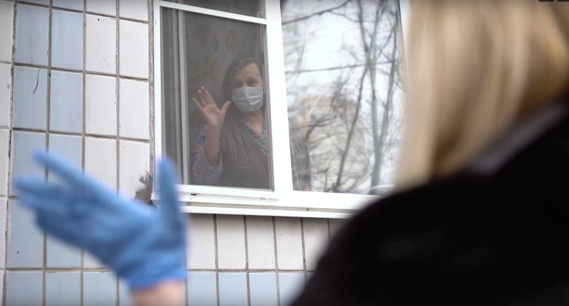 Благодарность волонтёрам за их работу