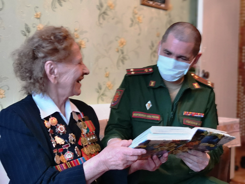 Парад Победы для ветеранов.Вязьма 2020