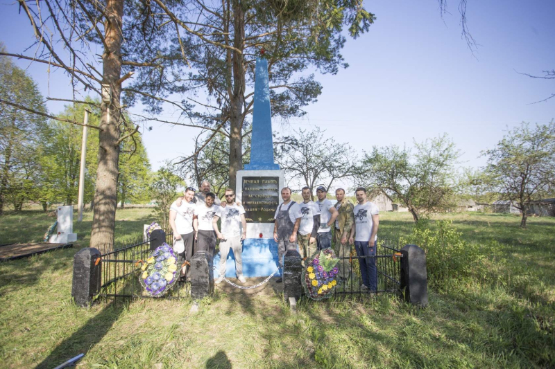Восстановление памятника Великой Отечественной войны