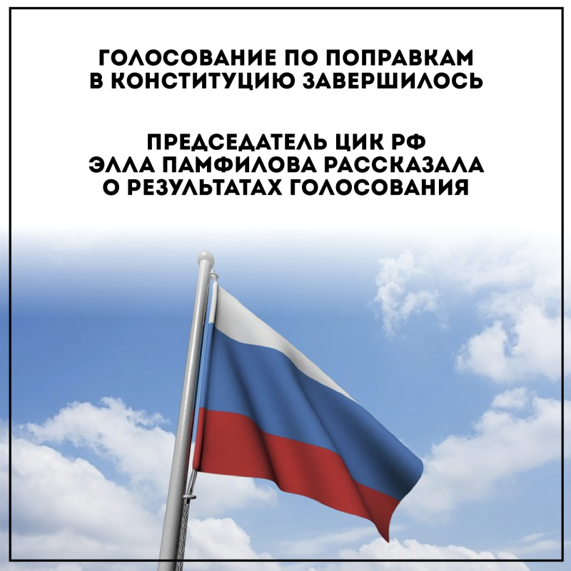 Подведены итоги голосования по внесению поправок в основной закон страны