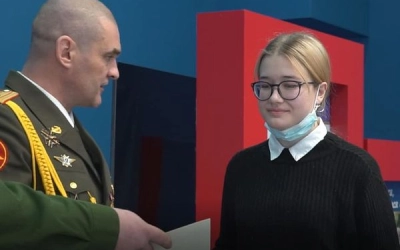 Награждение победителей конкурса детского рисунка