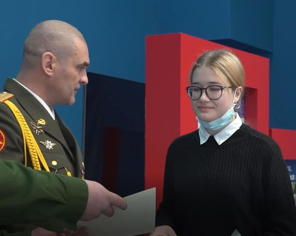 Награждение победителей конкурса детского рисунка