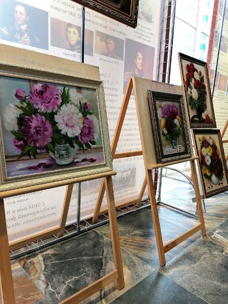 Открытие персональной выставки Лидии Жегловой 