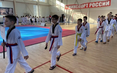 Сборная команда Вяземского района на первенстве Смоленской области по тхэквондо