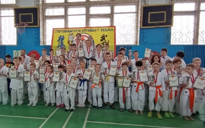 Первенство Смоленской области по Кёкусинкай карате прошло в Вязьме в начале апреля
