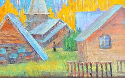 Открытие выставки пленэрных работ «Исток купели православной» в КВЦ Вязьмы