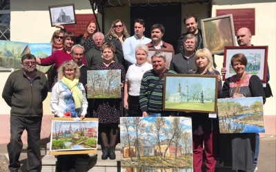 Закрытие XIV межрегионального пленэра профессиональных художников «Под небом единым»
