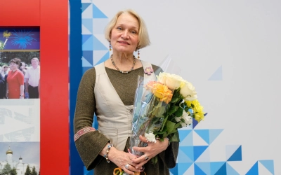 В КВЦ состоялся моноспектакль Кузнецовой Валентины Николаевны под названием «Великий Чуковский - ДЕТЯМ!»