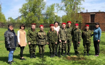 Акция «Сад Памяти» прошла в Вяземском районе