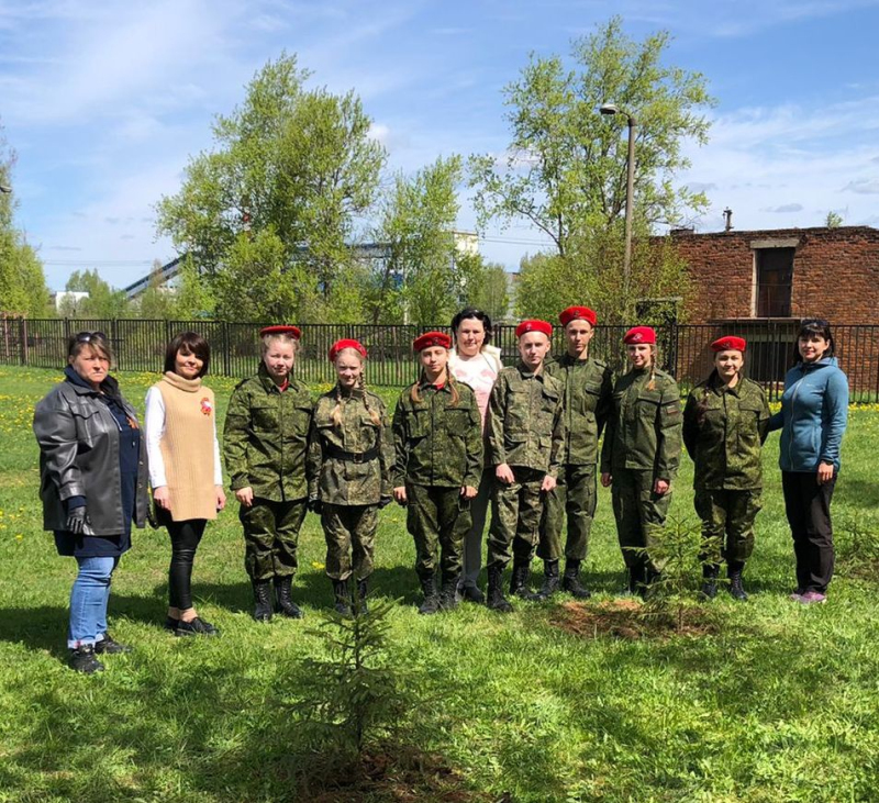 Акция «Сад Памяти» прошла в Вяземском районе