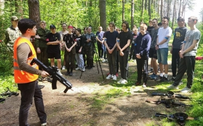 Накануне Дня города Вязьмы на Русятке прошел турнир по лазертагу