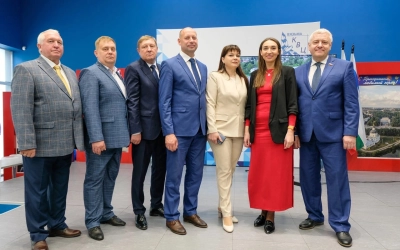 12 июня в Вязьме состоялась Торжественная церемония приветствия между представителями городов-побратимов