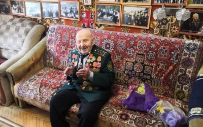 Ивану Васильевичу Соколову исполнился 101 год!