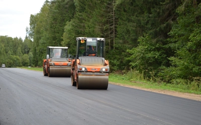 «Смоленскавтодор» ремонтирует Старую Смоленскую дорогу