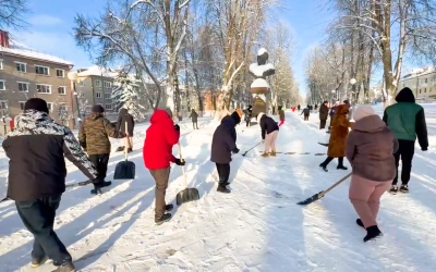 Масштабный субботник в Вяземском округе