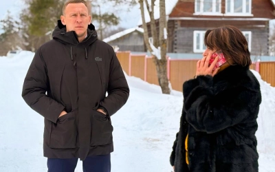 Глава Вяземского округа посетил сельские населенные пункты на территории Тумановского сельского комитета