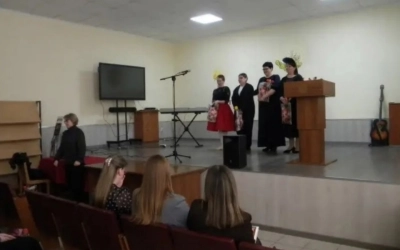 Концерт для женщин-военнослужащих накануне Международного женского состоялся в войсковой части г. Вязьма 6 марта.