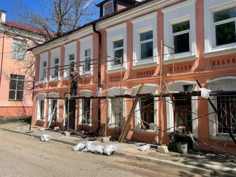 Ремонт Вяземского медицинского колледжа им. Е.О. Мухина продолжается