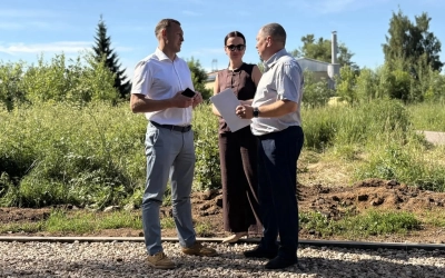 Глава Вяземского округа Олег Смоляков провел рабочее совещание с начальником Вяземского филиала ПАО «Россети Центр»