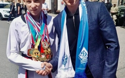 Вяземский спортсмен – участник Парада спортсменов в Смоленске