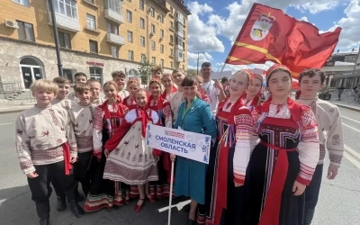 Вяземский танцевальный коллектив — победитель Всероссийской Фольклориады в Уфе