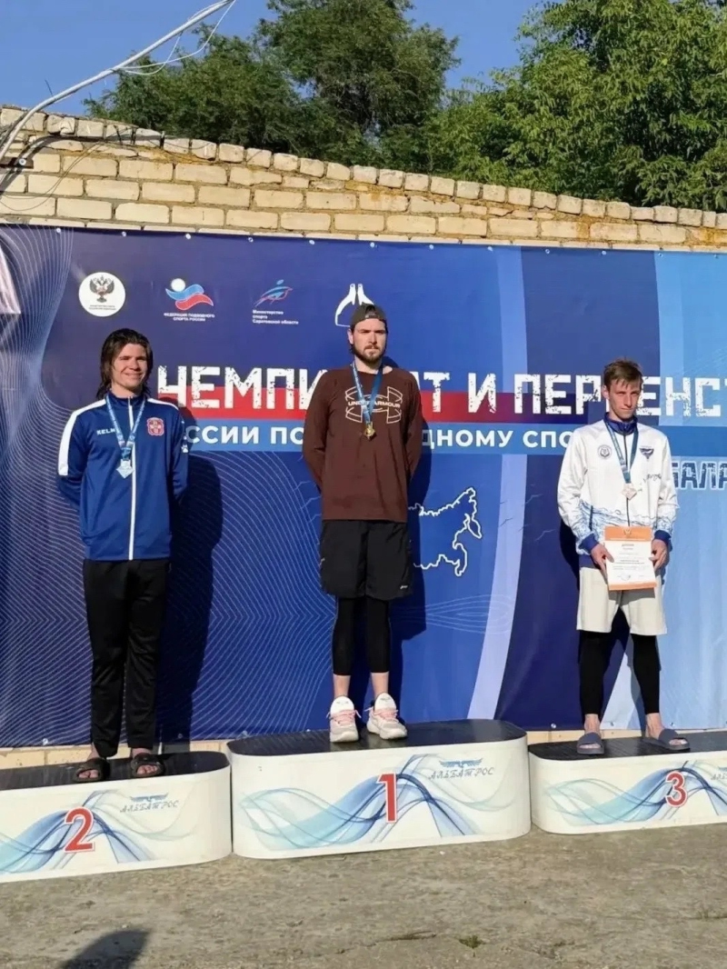 Выпускник вяземской школы плавания – призёр Чемпионата России по подводному спорту