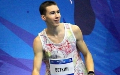 Вяземский легкоатлет Степан Веткин завоевал золото на Чемпионате России по прыжкам в высоту