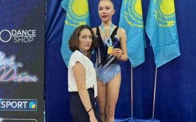 Вяземские гимнастки успешно выступили на международном турнире в Казахстане