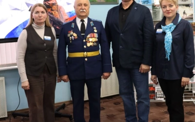 В Вязьме прошёл час мужества «Герои нашего времени»