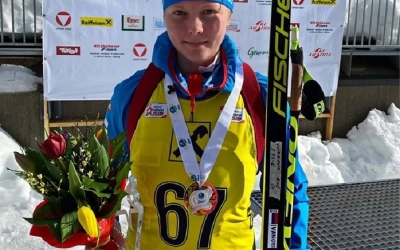 Вязьмичка Амина Иванова завоевала бронзовую медаль в первенстве России по биатлону
