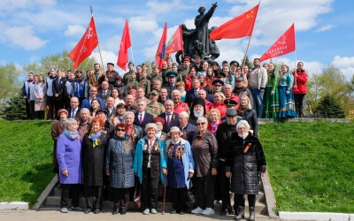 Патриотическая акция «Огонь памяти» прошла в Вязьме