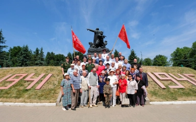 Митинг, посвященный Дню памяти и скорби прошёл у Вечного огня в городе Вязьма