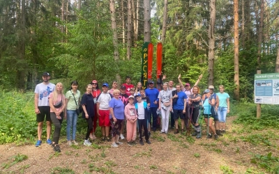 Вязьмичи приняли участие во Всероссийской акции «10 000 шагов к жизни»