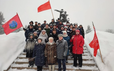 Возложение цветов, посвящённое Дню неизвестного солдата, состоялось 3 декабря у Вечного огня