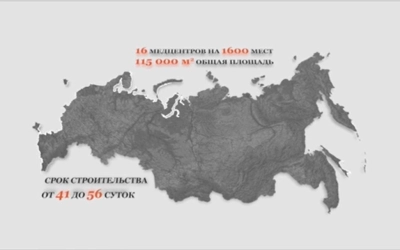 Строительство мед. центров по борьбе с коронавирусом