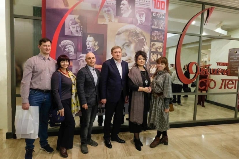Делегация Вяземского района приняла участие в мероприятиях, посвященных 100-летию А.Д.Папанова
