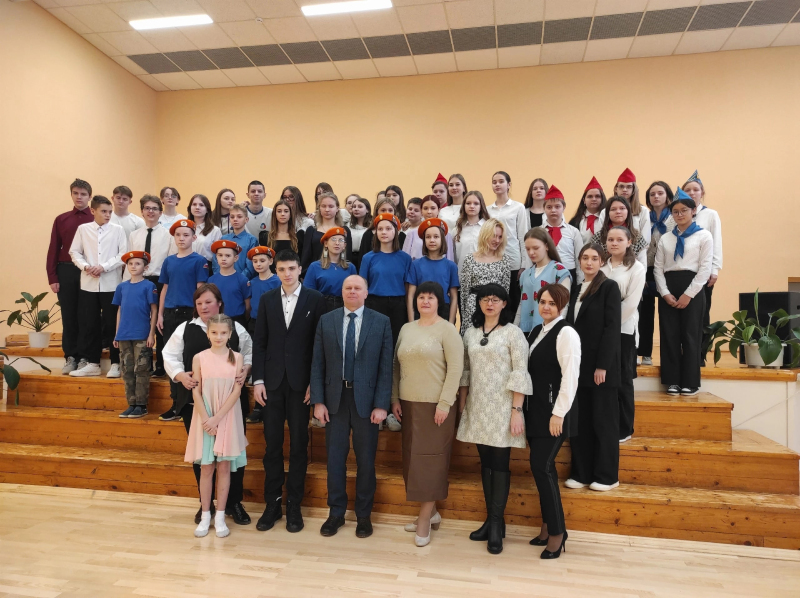 Открытие первичного отделения Российского движения детей и молодёжи 