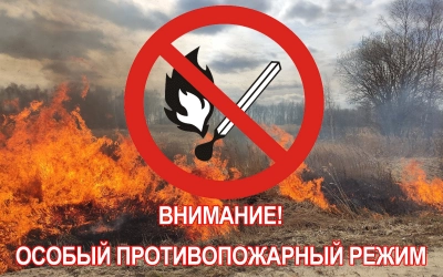 Противопожарный режим продлен в 22 районах Смоленщины