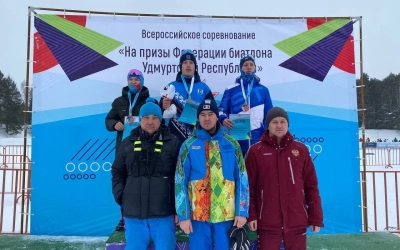 Среди призеров всероссийских соревнований по биатлону - вязьмич Александр Панченко!